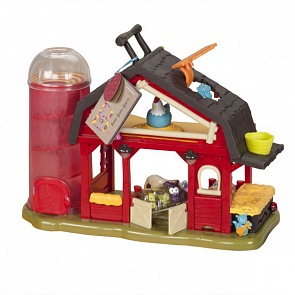 Озвученная игрушка - Музыкальная ферма, с аксессуарами и фигурками животных (B Dot, b68680)